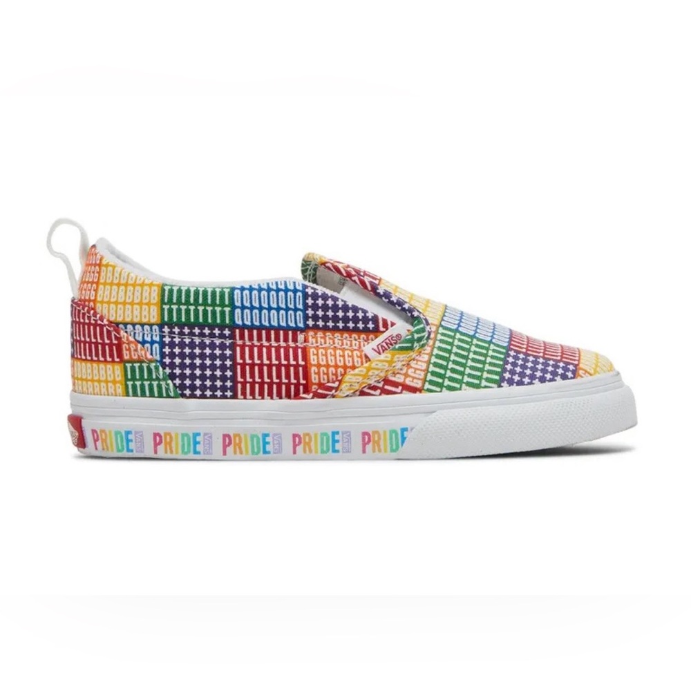 NWOB‎ Pride Multicolored Vans Sneakers -- Women's 8.5 -- Men's 7